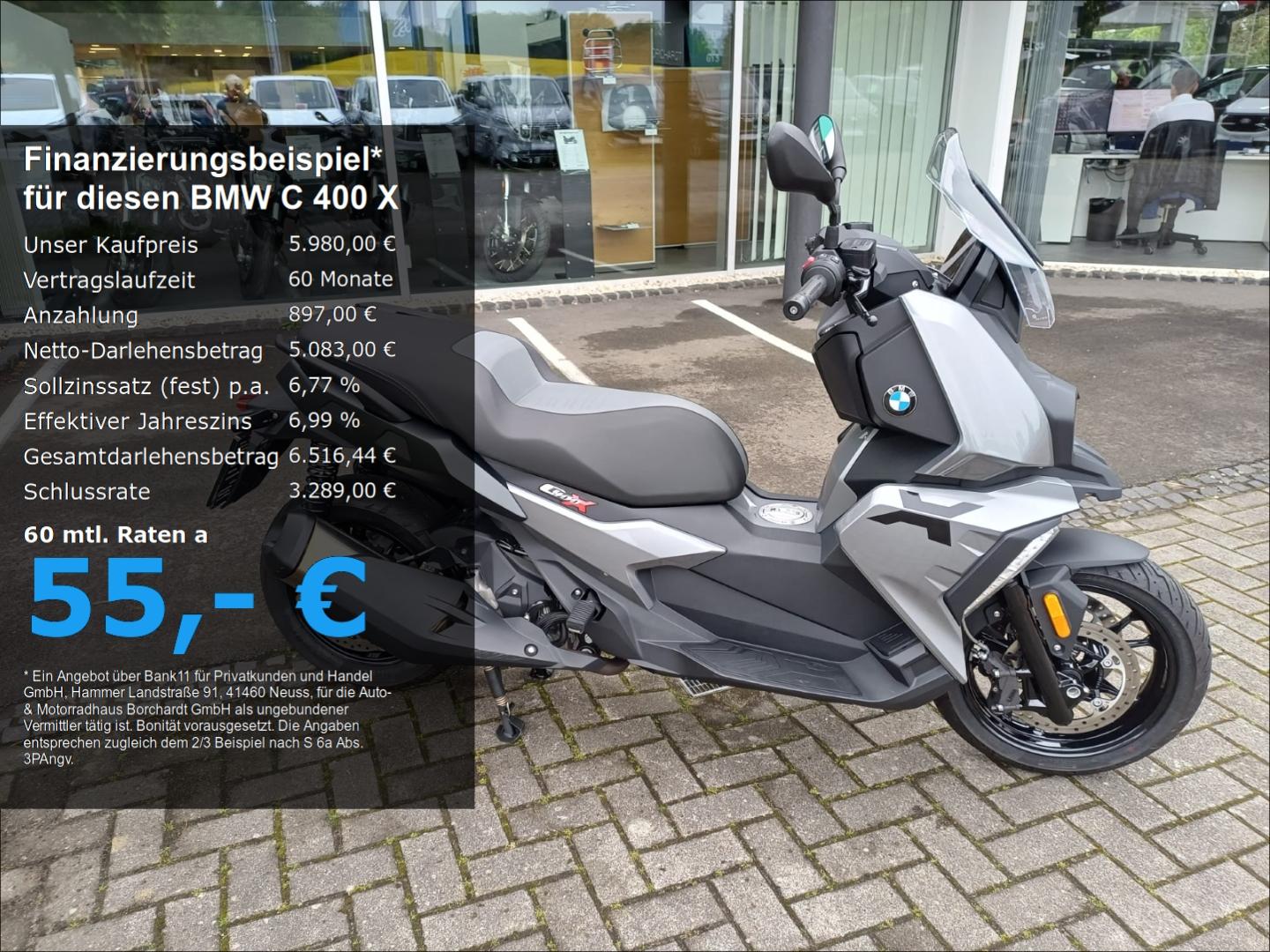BMW C 400 X *LED*Keyless*Heizgriffe*Sitzheizung*weni