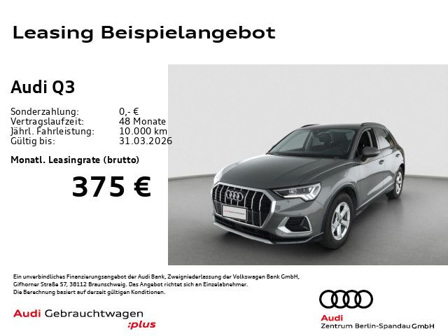 Audi Q3 35 TFSI Adv. S tronic *ACC*Virt.C+*NAV+*SHZ*