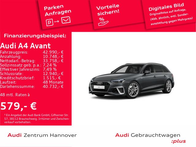 Audi A4 Avant S line 40 TDI Matrix DAB Kamera virtual