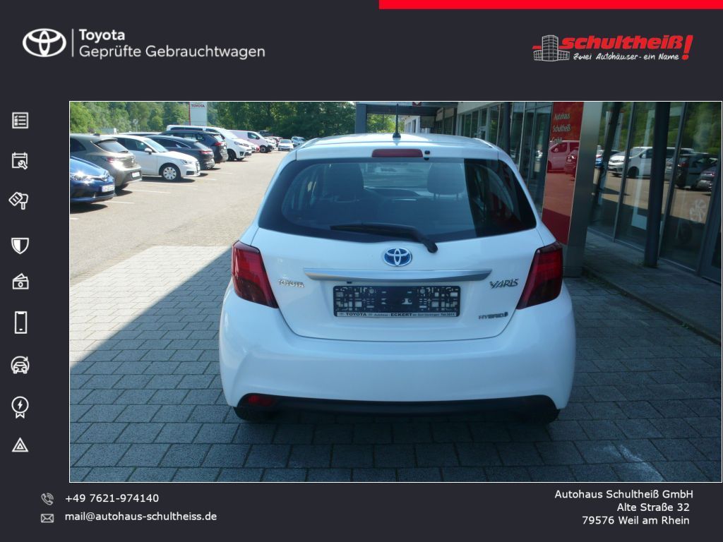 Fahrzeugabbildung Toyota Yaris Hybrid 1.5 VVT-i Edition-S