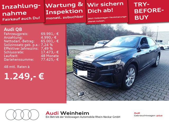 Audi Q8 55 TFSI S Line quattro Black-Paket-Plus B&O P