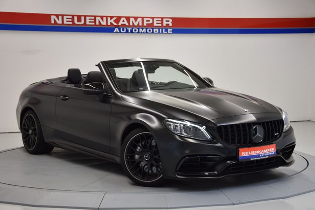 Mercedes-Benz C 63 AMG Cabrio Distron. Burmester Sitzklima 19"