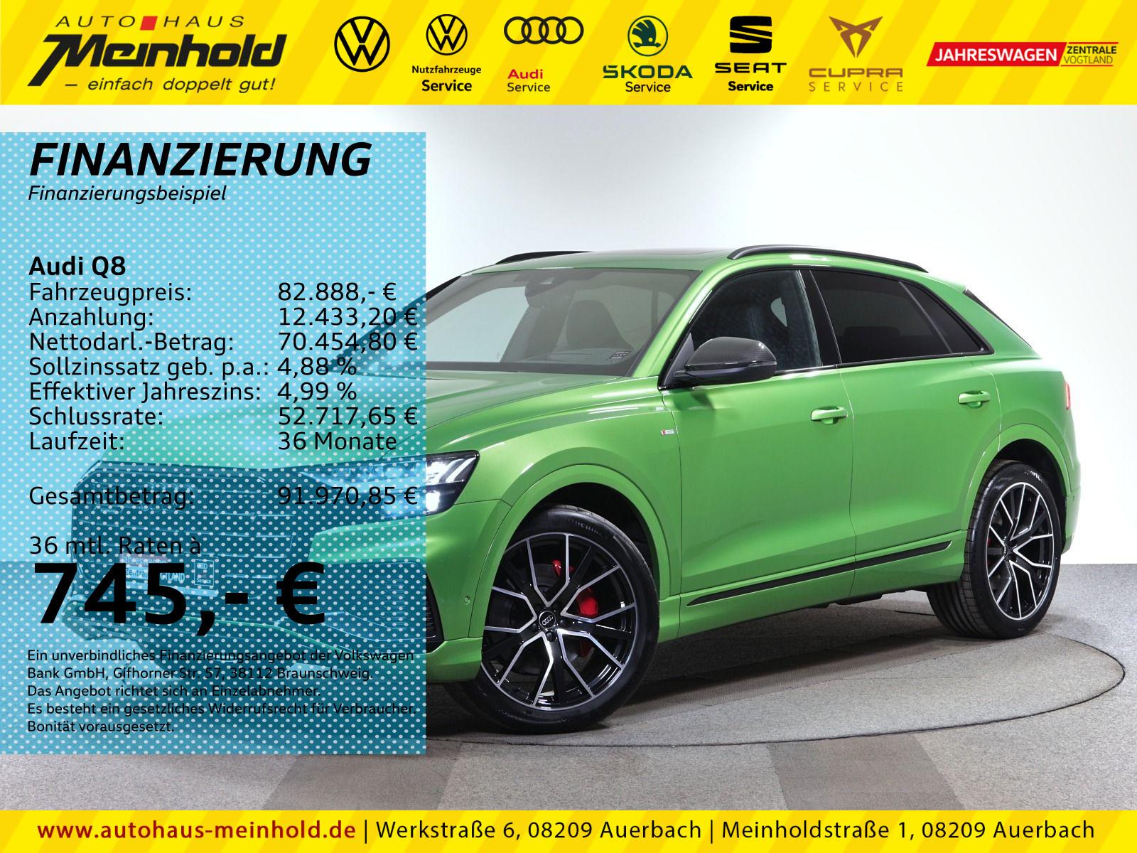 Audi Q8 50 TDI quattro Competition Plus, 22″, Standh,