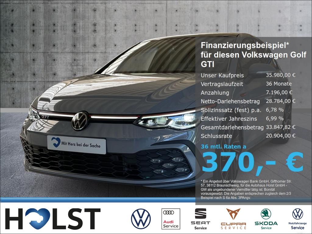 Volkswagen Golf GTI VIII 20TFSI DSG Matrix Pano Leder DCC 2023