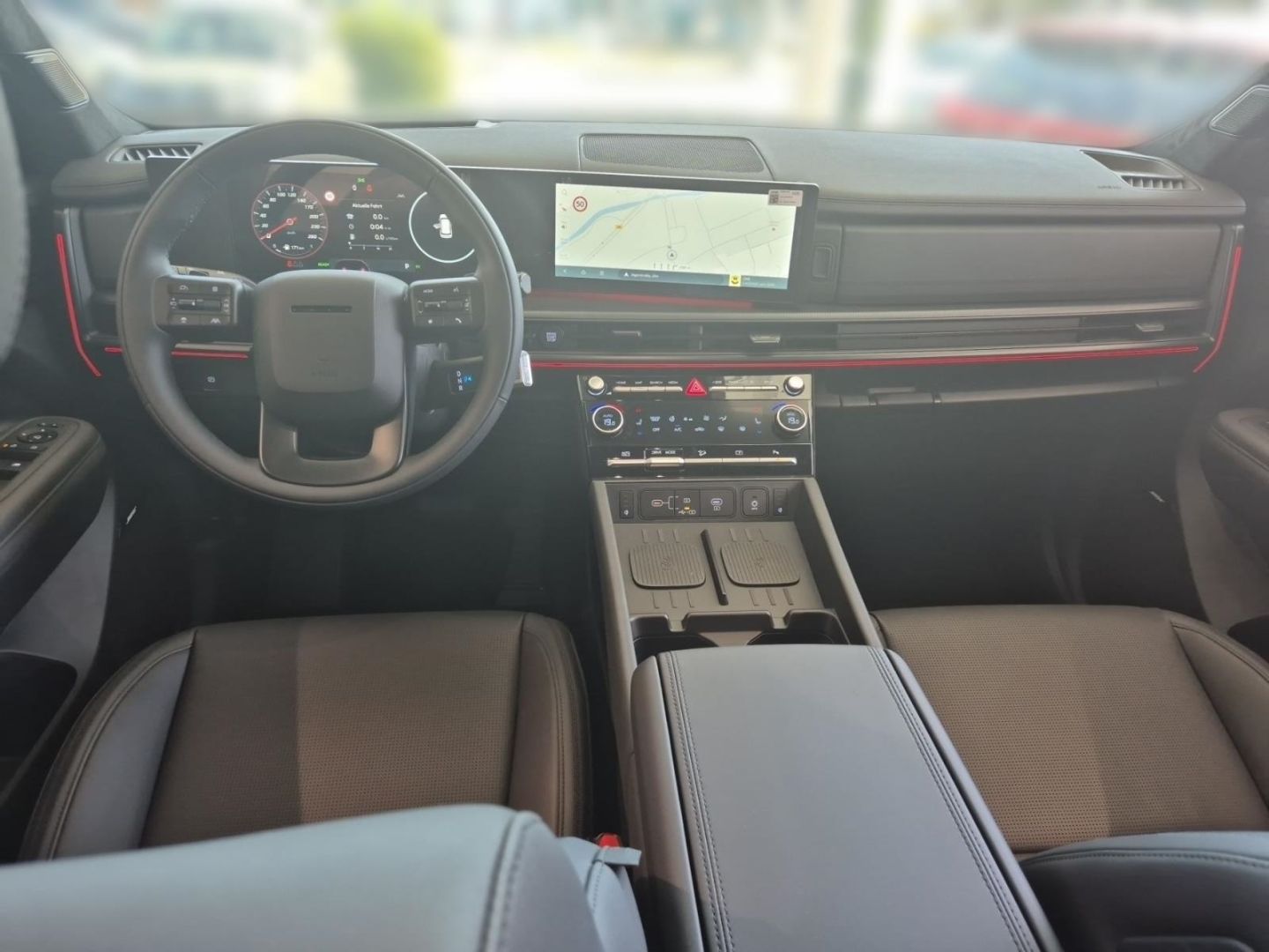 Fahrzeugabbildung Hyundai SANTA FE HEV 1.6 T-GDI Blackline Glas-Schiebedac
