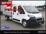 Peugeot Boxer Doka Kipper, AHK, Klima, Standheizung  - Arbeitsbühne