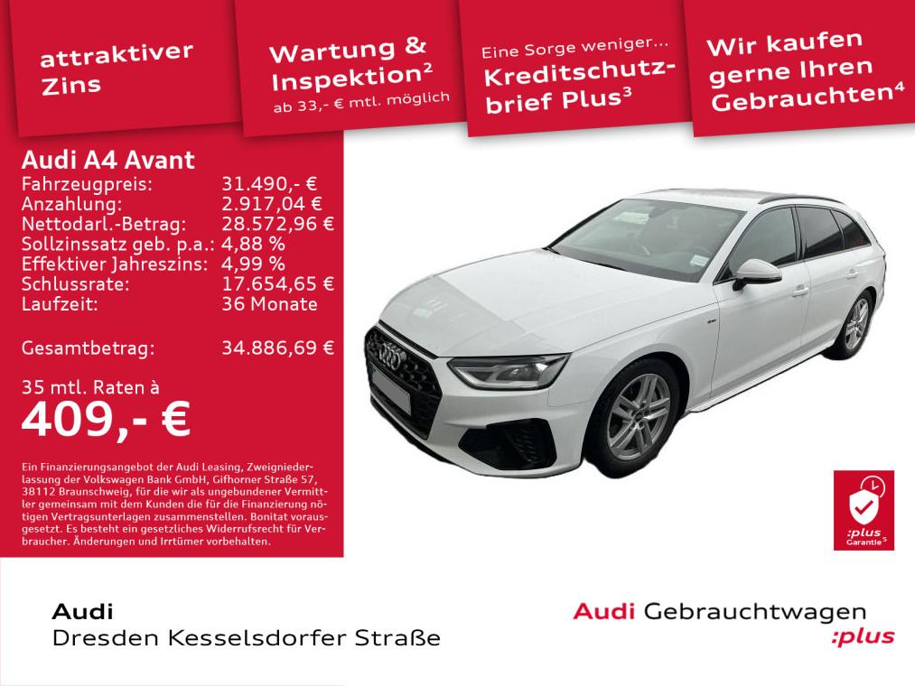 Audi A4 Avant S line 40 TDI quattro 150(204) kW(PS) S
