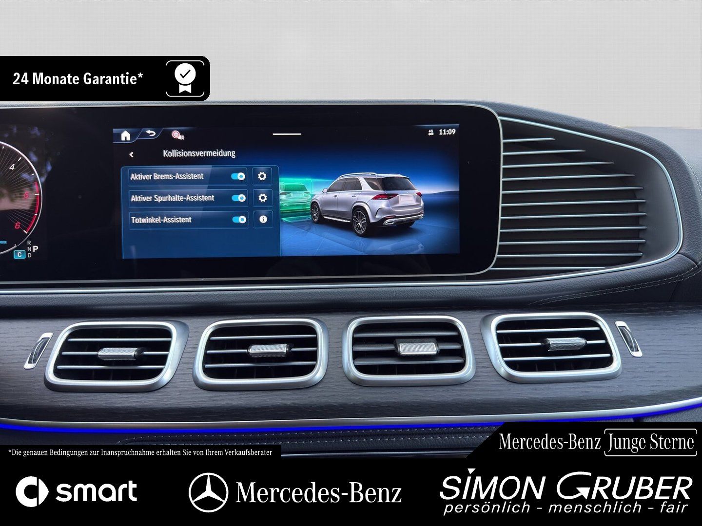 Fahrzeugabbildung Mercedes-Benz GLE 450 d 4M AMG ActivBody Standhzg. AHK 22Zoll