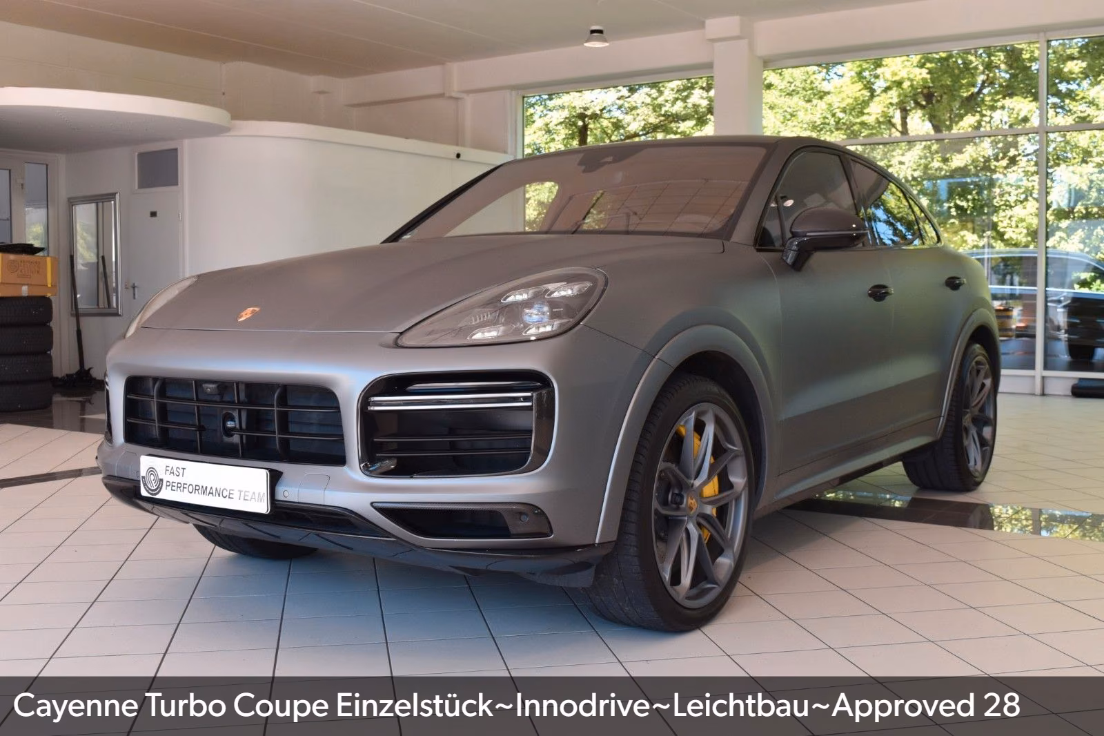 Porsche Cayenne Coupe Turbo~Leichtbau~approved b. 2028