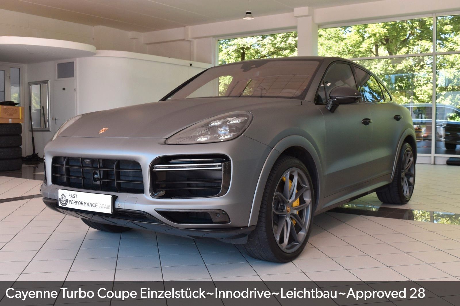 Porsche Cayenne Coupe Turbo~Leichtbau~approved b. 2028 foto 1