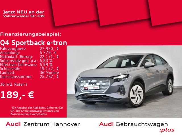 Audi Q4 Sportback e-tron 35 SONOS Kamera virtual ACC