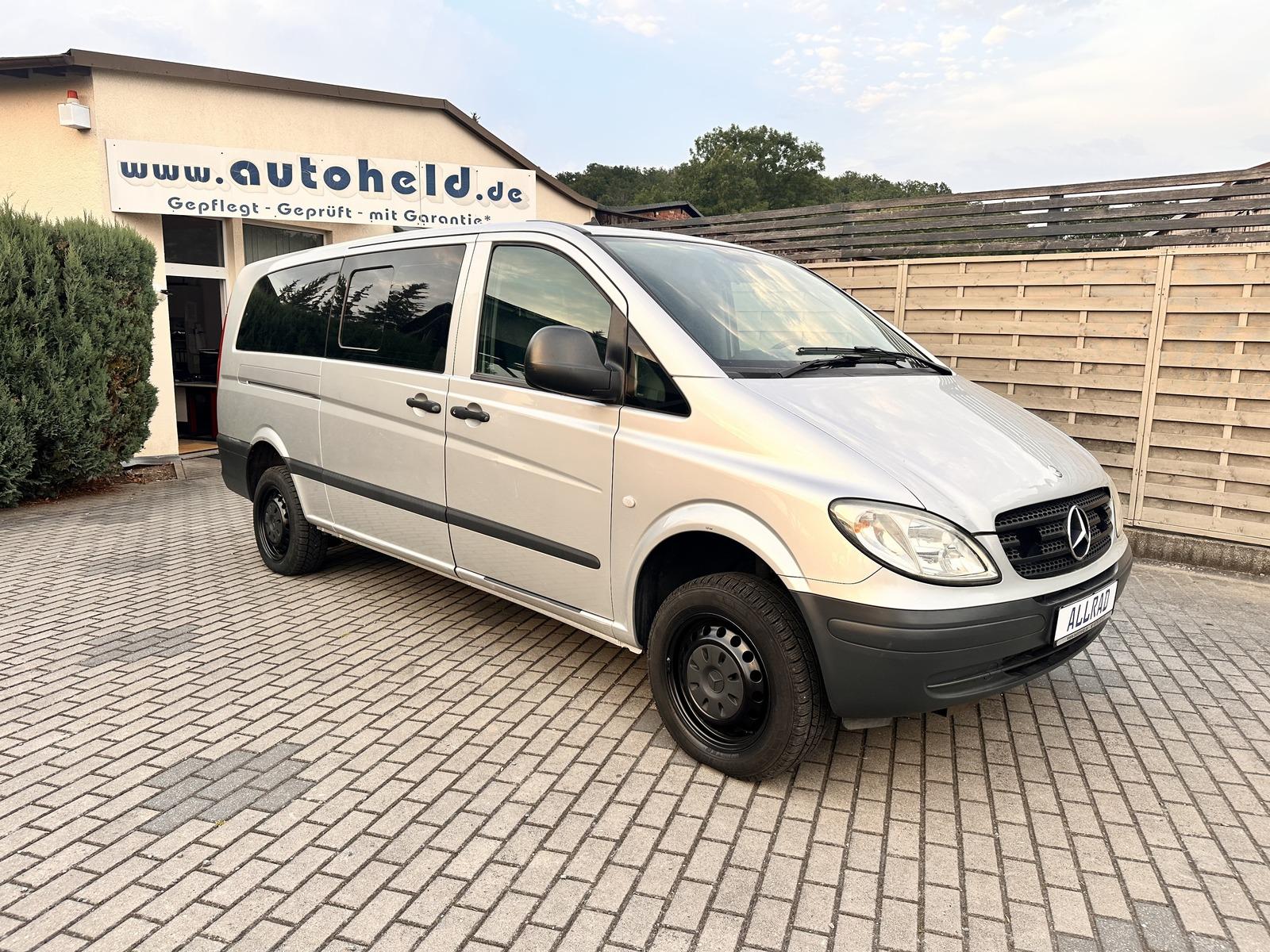 Mercedes-Benz Vito 111 CDI 4x4 Allrad Extra lang Autom.-Klima