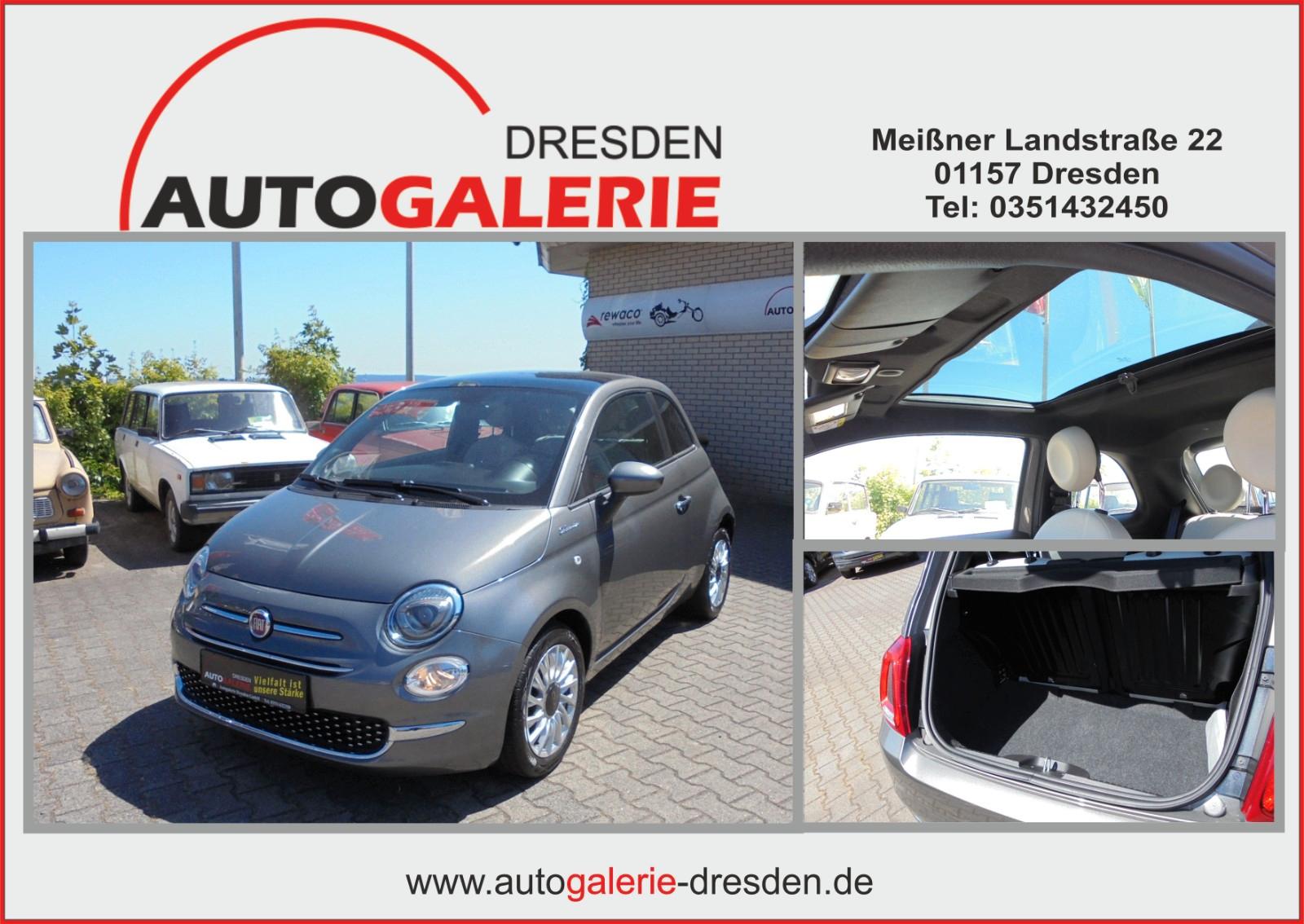 Fiat 500 DolceVita, PDC,Klima,Glasdach,Tempomat,NSW,