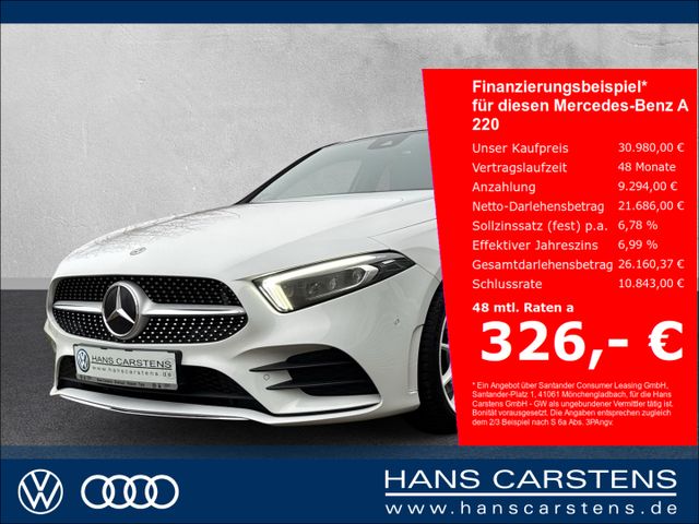 Mercedes-Benz A 220 AMG Line 4Matic Pano Navi Rückfahrkam.