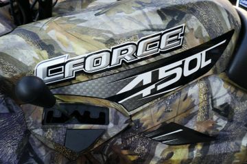 Fahrzeugabbildung CFMOTO CForce 450 L 4x4 mit Schneeschaufel