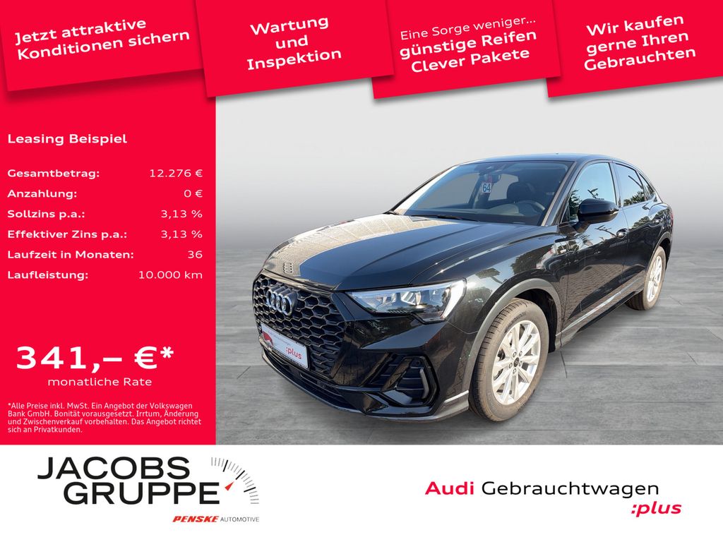 Q3 Sportback 35TFSI S line/Black/ACC/AHK/Navi+/1