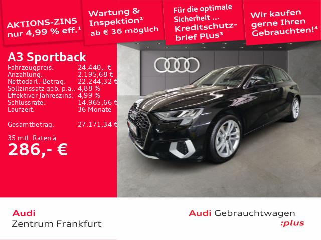 Audi A3 Sportback 35 TDI S tronic advanced LED DAB PD