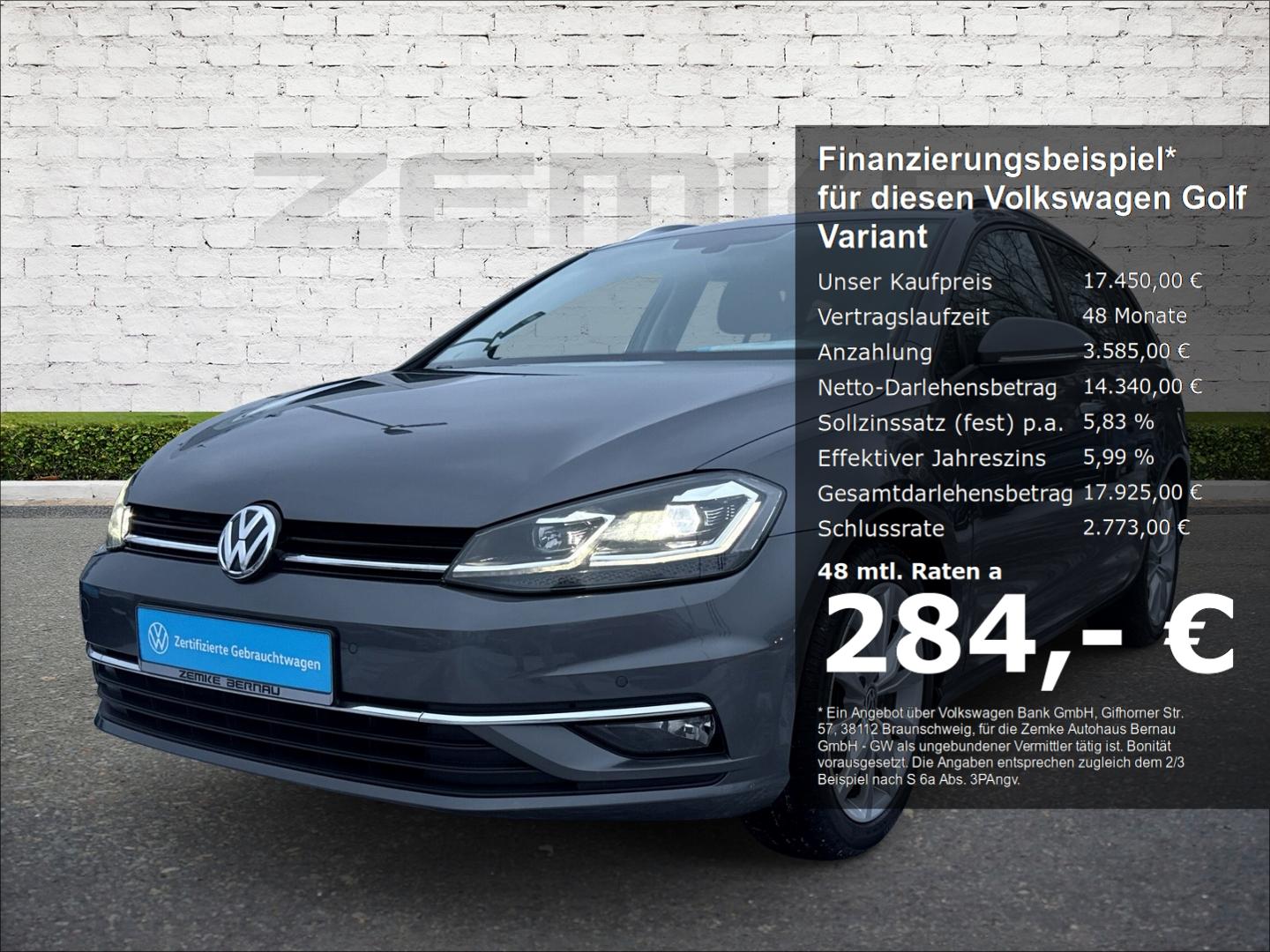 Volkswagen Golf Variant VII 1.4 TSI BMT Comfortline Massage