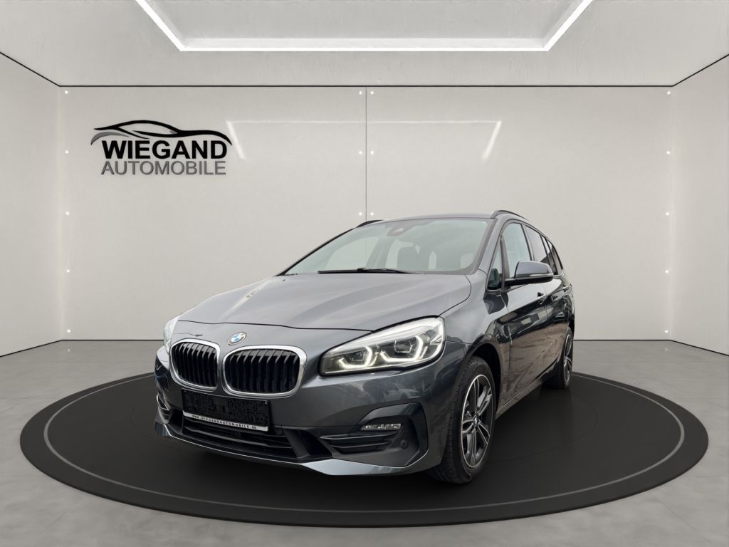 BMW 220d Gran Tourer Aut. Sport Line+SHZ+AHK+RFK+LED