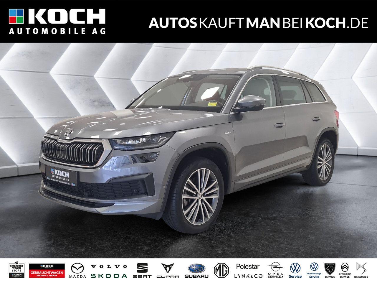Skoda Kodiaq 2.0 TDI DSG 4x4 L&K AHK ACC LEDER NAVI