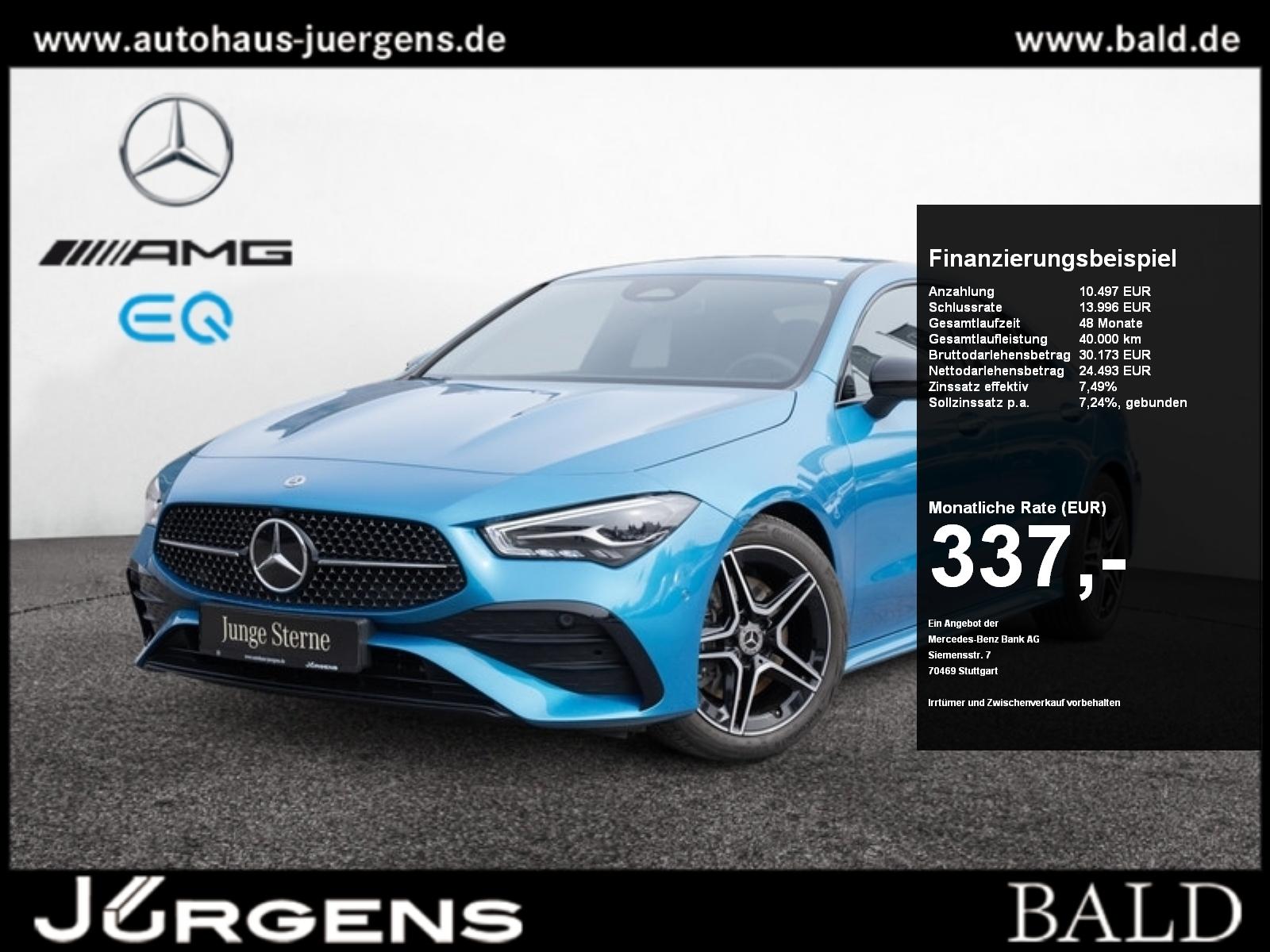 Mercedes-Benz CLA 200 Coupé AMG-Sport/LED/Cam/Night/Totw/Distr