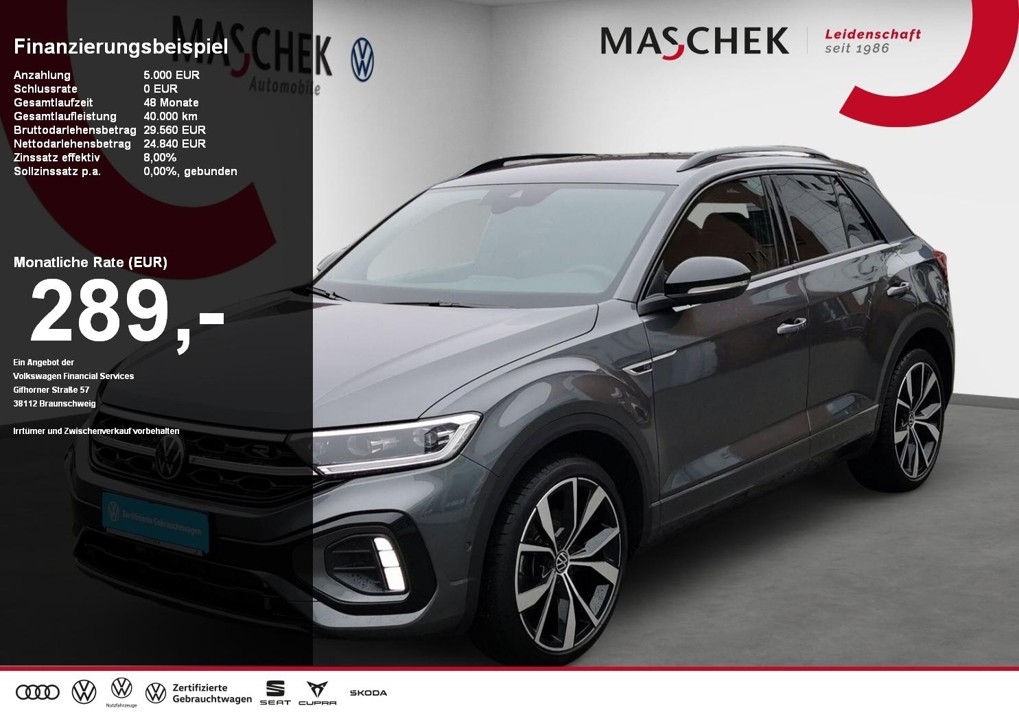 Volkswagen T-ROC R-Line 2.0 TSI 4M DSG AHK Matrix RearView