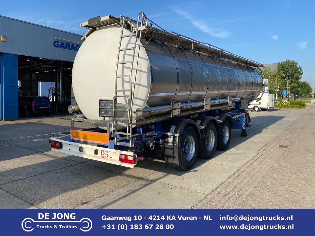 Vanhool Tank / 33.280 LT / 4 compartments / ADR / Inox