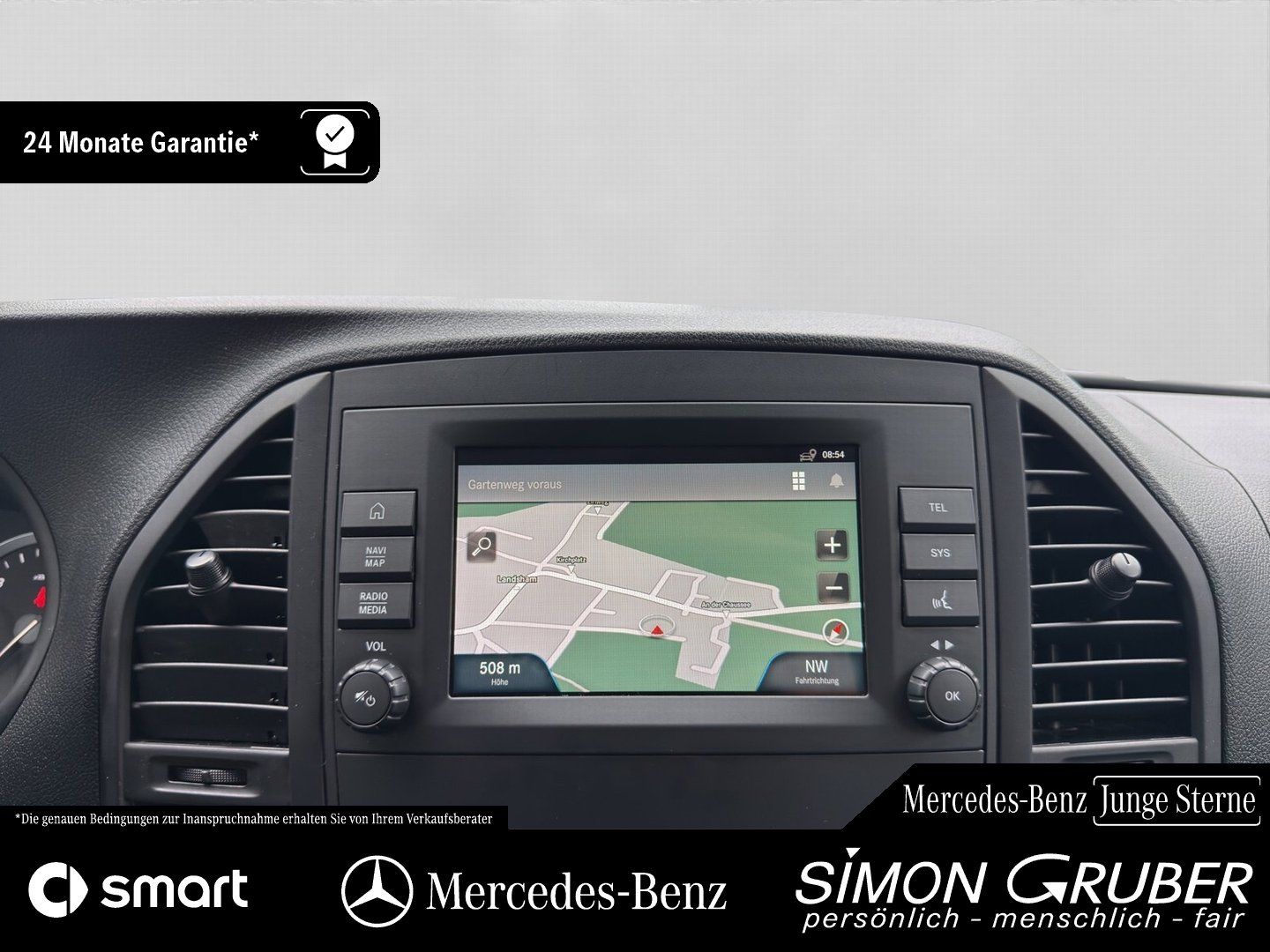 Fahrzeugabbildung Mercedes-Benz Vito 114 CDI Tourer PRO Extralang 8 Sitze NAVI K