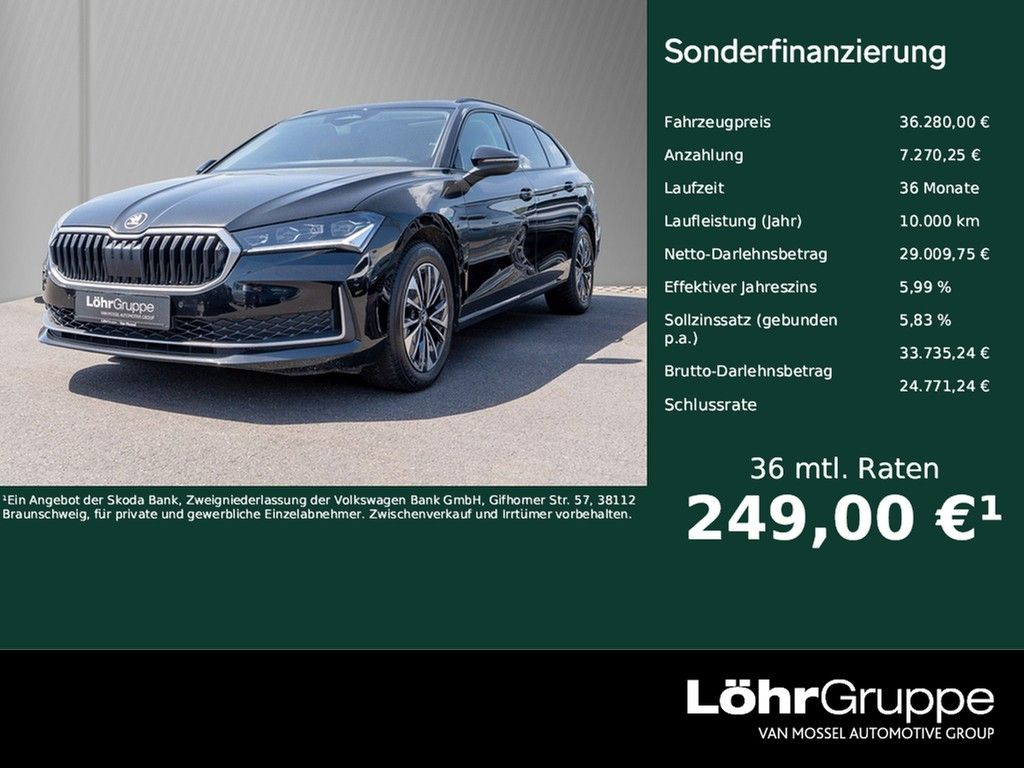 Skoda Superb Combi 2.0 TDI DSG Selection AHK, Panorama
