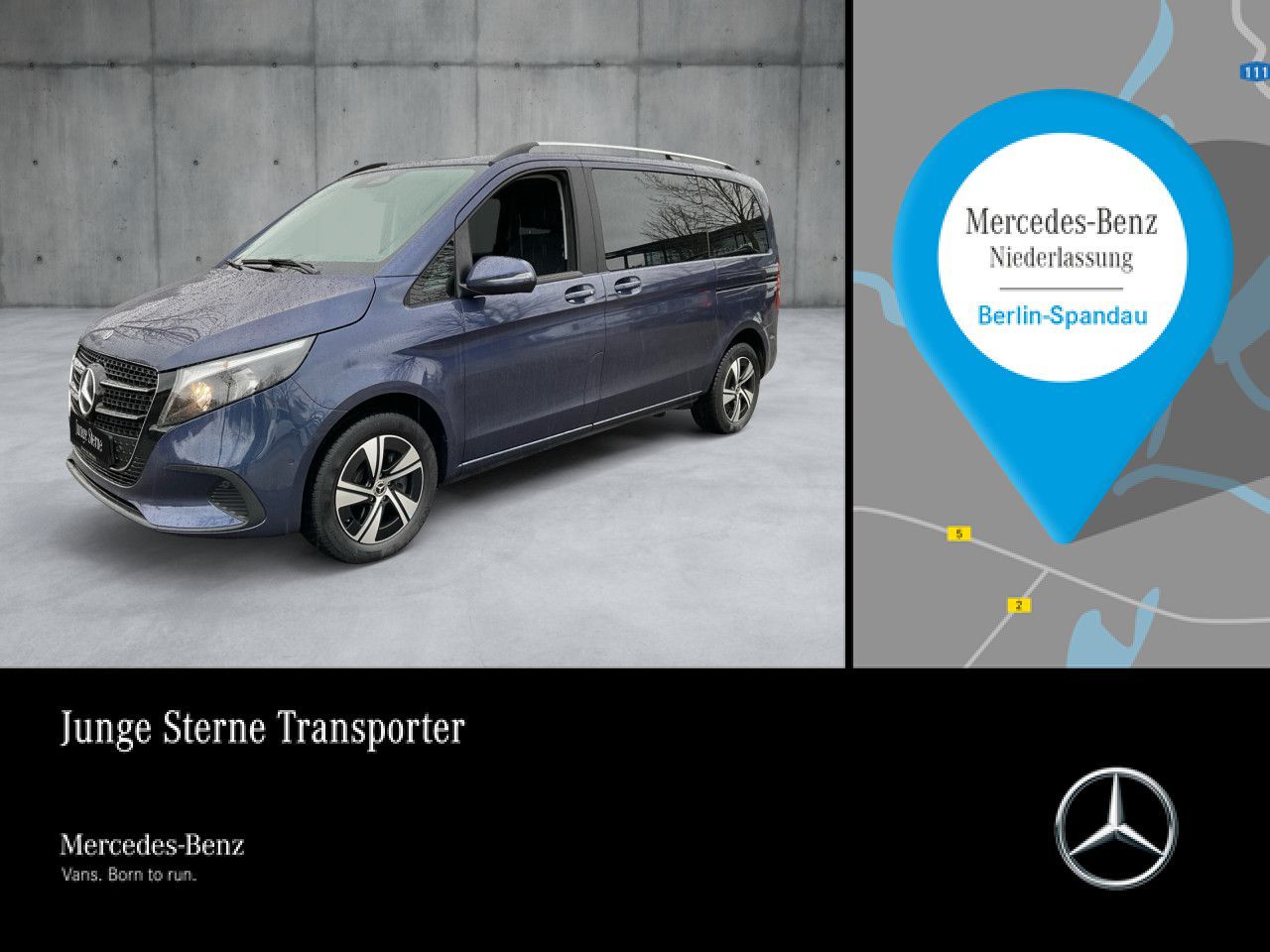 MERCEDES-BENZ V 220 d Kompakt 9G+AHK+DIS+Klima+SitzHZ