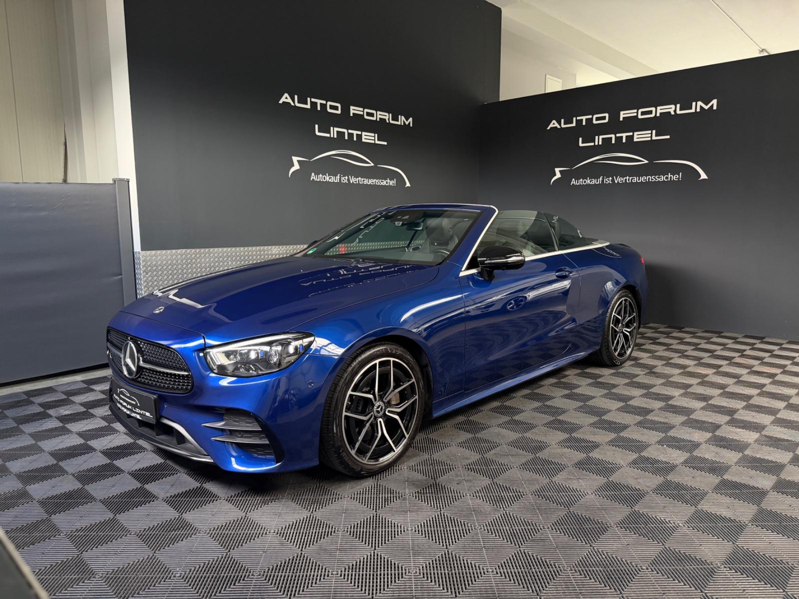 Mercedes-Benz E 220 d AMG LINE-BURMESTER-360°-MULTIBE.-SCHECKH
