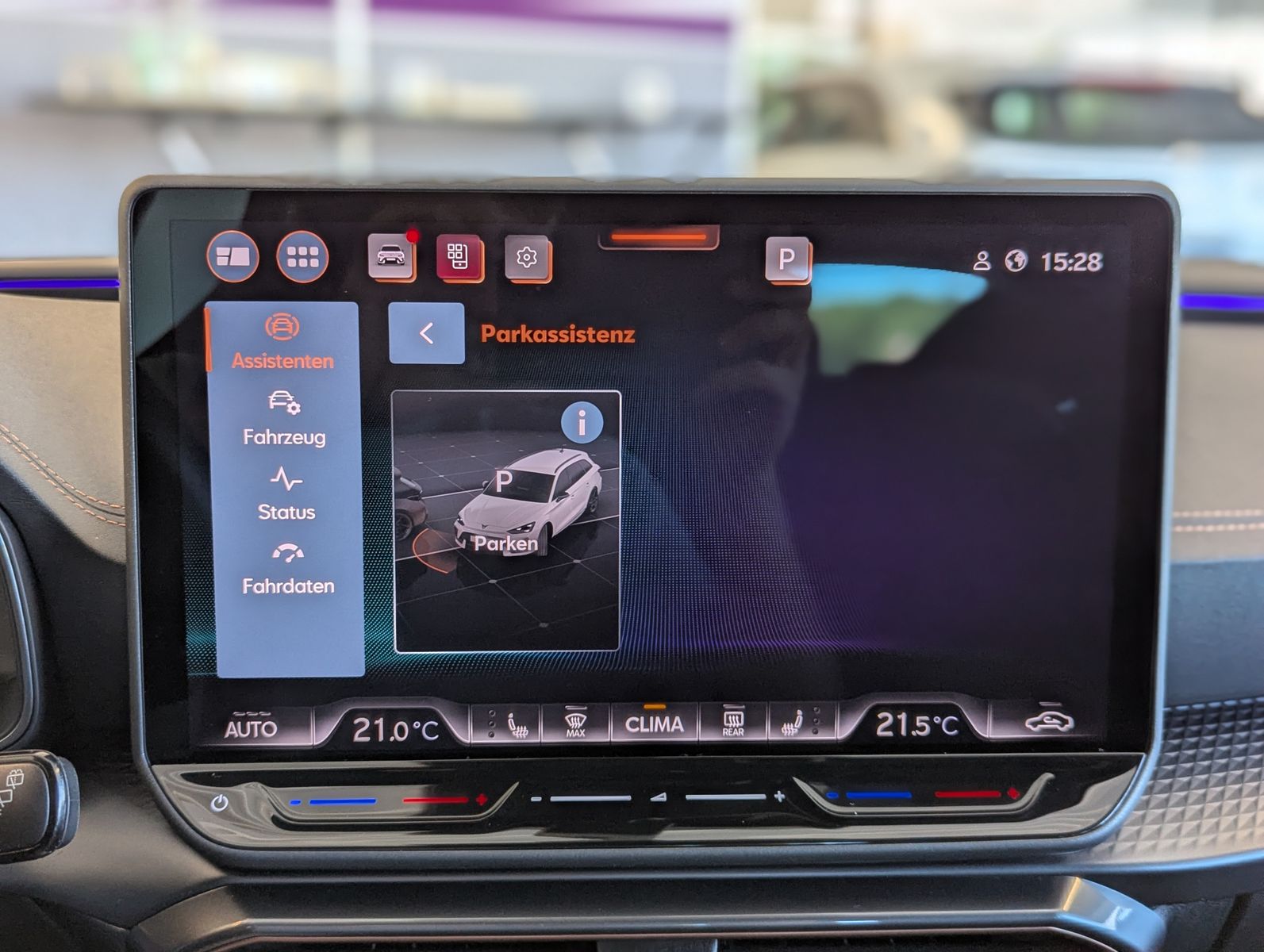 Fahrzeugabbildung CUPRA Leon 2.0 DSG Dynamic/Edge-Paket Navi AHK 5J-Gara
