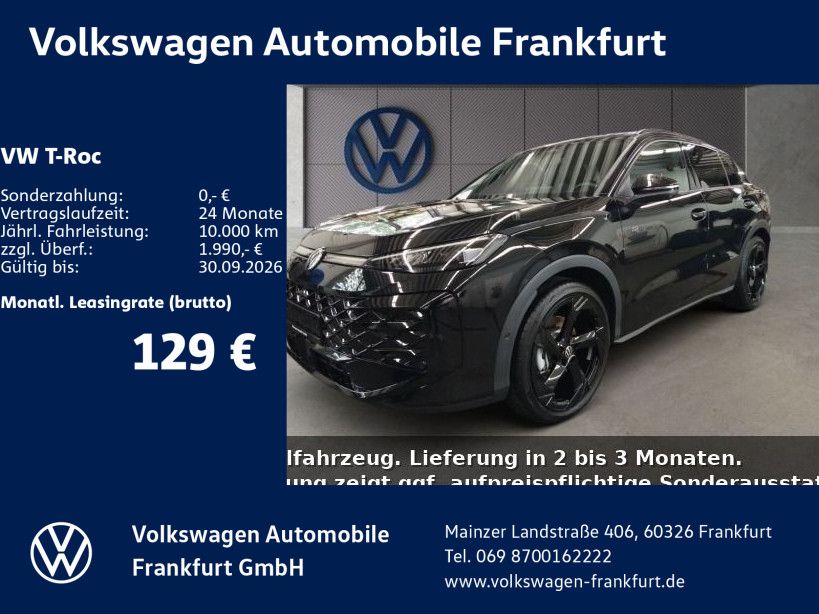 Volkswagen T-Roc R-Line 1.5 eTSI LEASING HAMMER