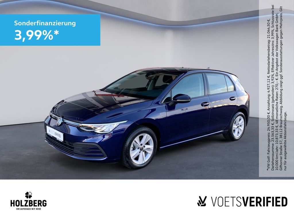 Volkswagen Golf 1.5 TSI Life TEMPOMAT+CARPLAY+LED