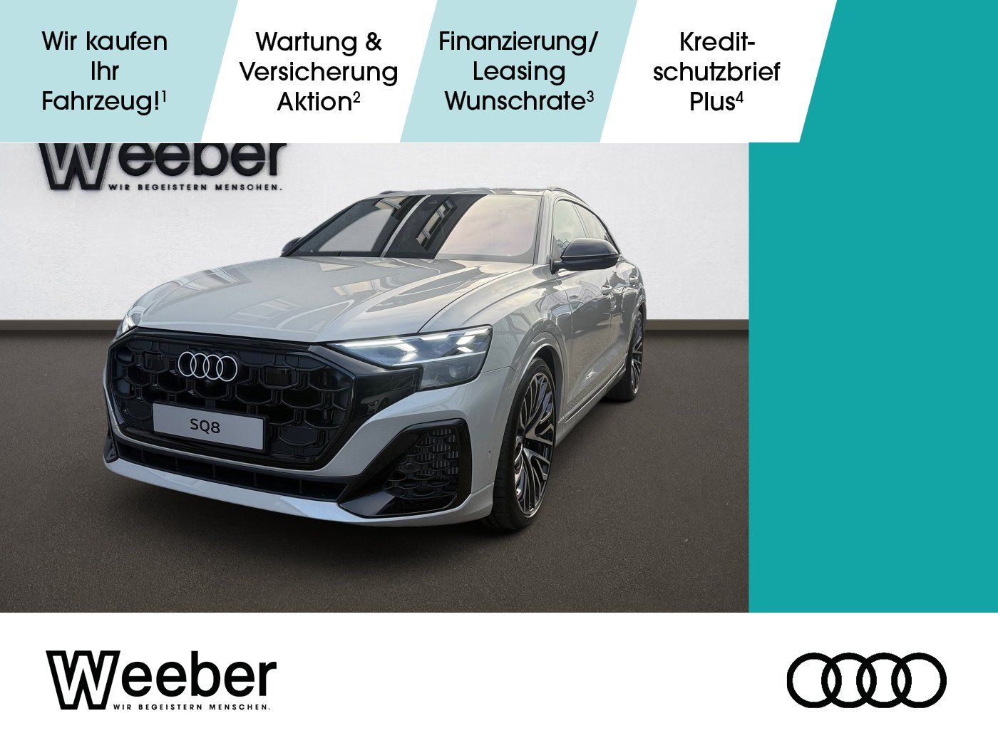 Audi SQ8 SUV TFSI Tiptronic HeadUp AHK Laser Pano Sof