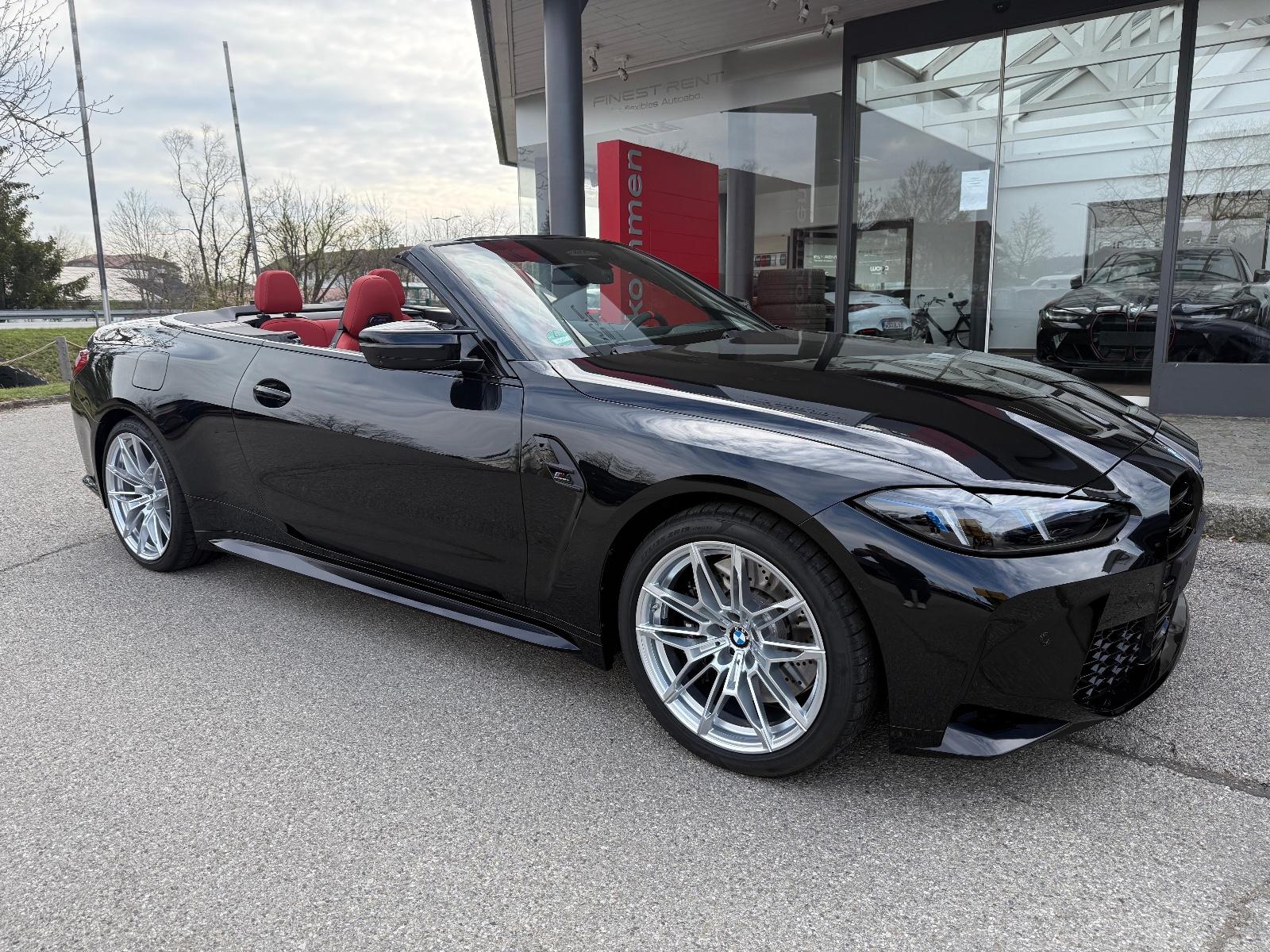 BMW M4 Competion Cabrio 530hp/Black-Red-Carbon/Full!