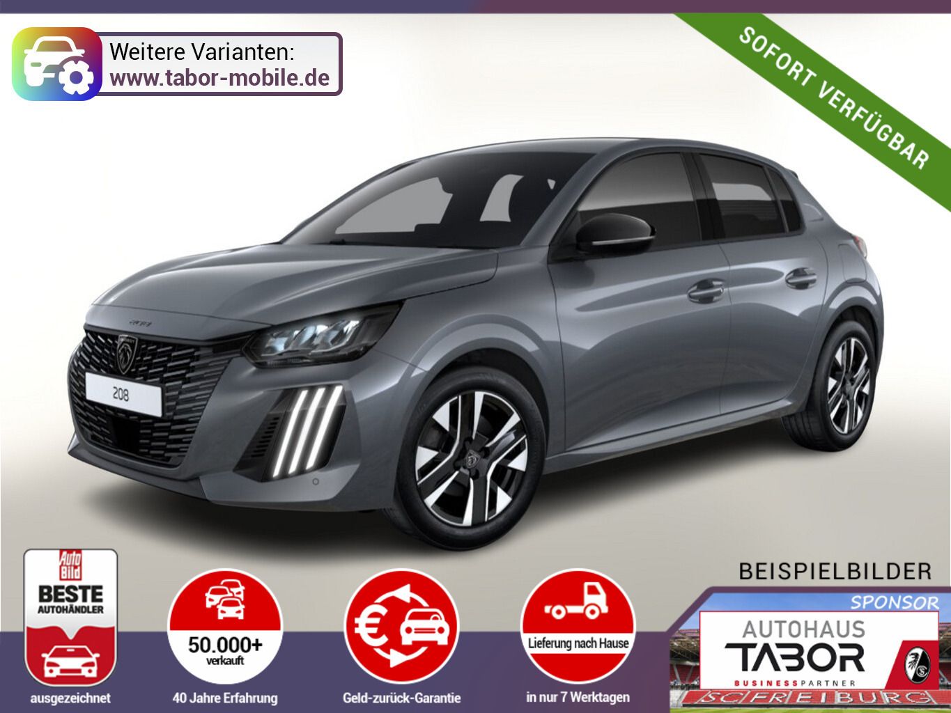 Peugeot 208 Allure Nav 360° SHZ ACC 2xPDC LED UVP-34%*