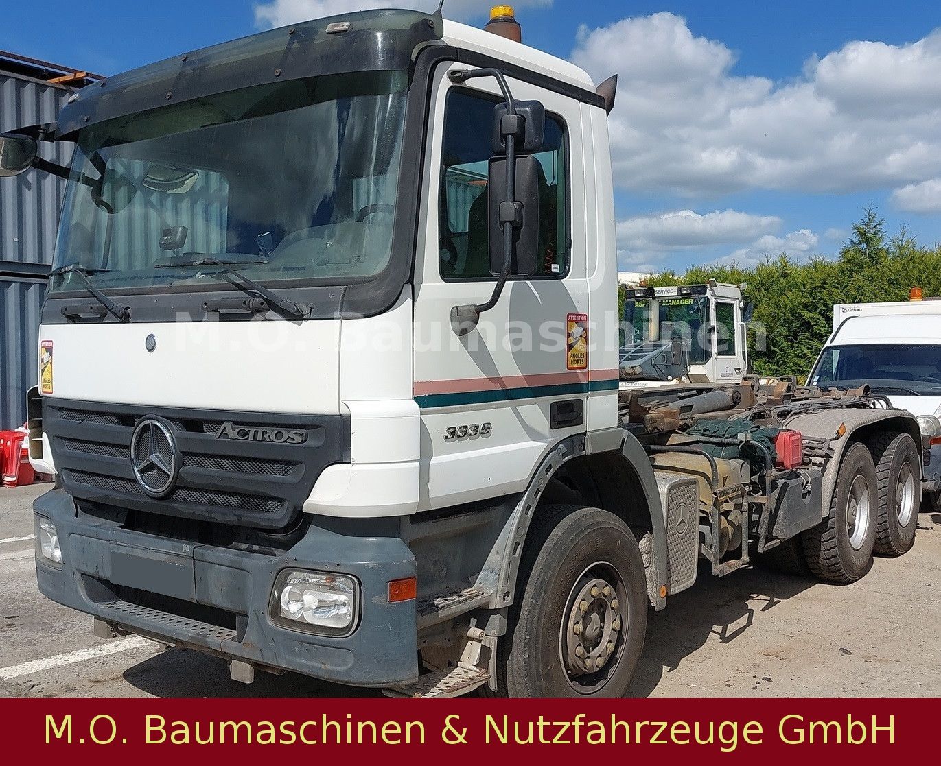 Fahrzeugabbildung Mercedes-Benz Actros 3336 / AC / Euro 3 / ABS / 6x4