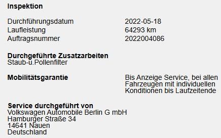 Volkswagen T6.1 4MOTION DOKA SPERRE SEIKEL AC LUFT-STANDHZG