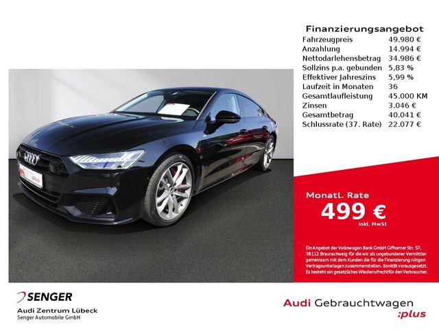 Audi A7 Sportback 55 TFSI e quattro Pano HuD Leder