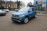Volkswagen T-Cross 1.0 TSI LED*ACC*NAVI*SIHZG*TEILLEDER - blaue Volkswagen T-Cross