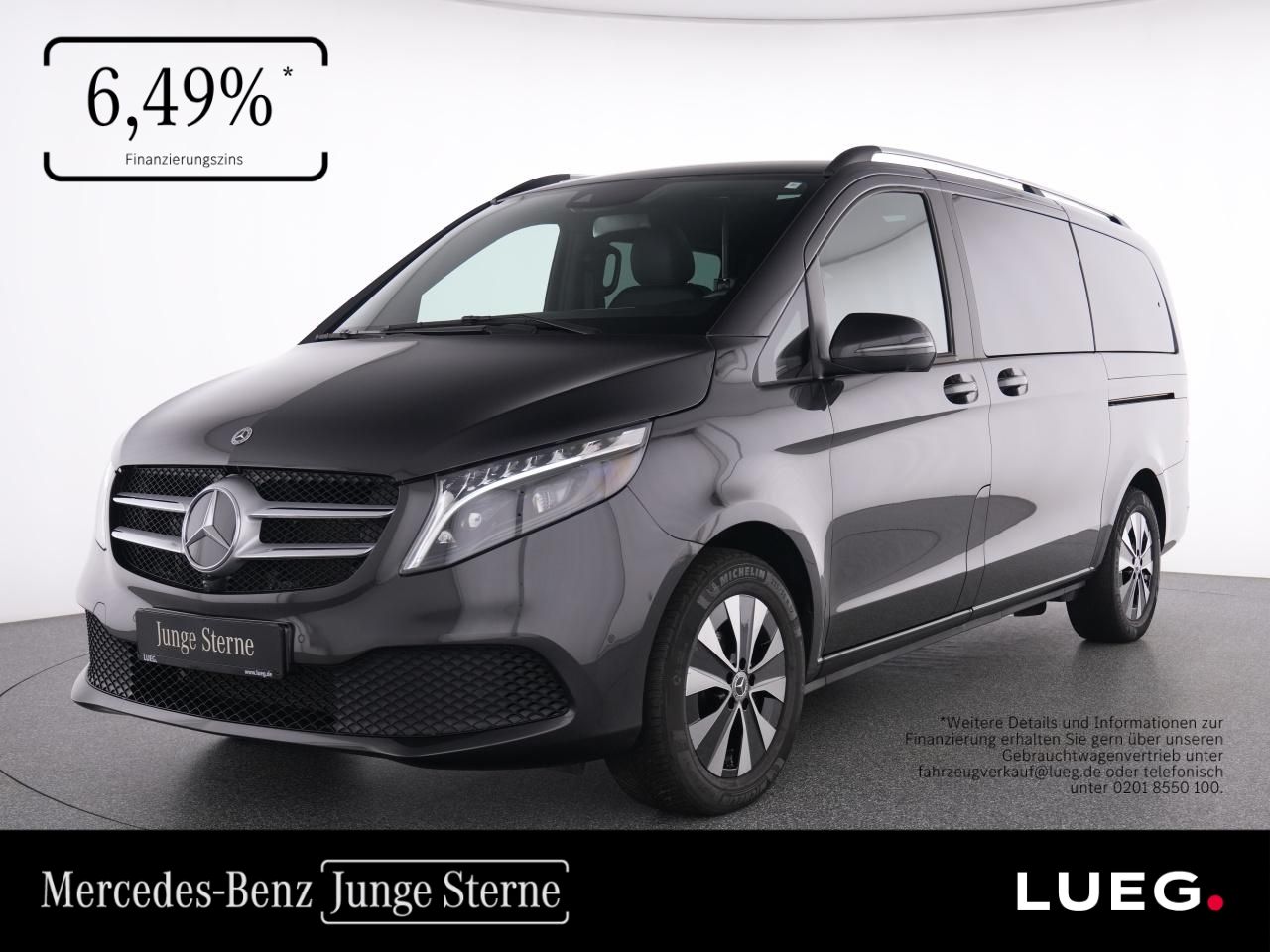 MERCEDES-BENZ V 300 d 4M Pano+Burm+LED-ILS+AHK+Sthzg+Leder+360
