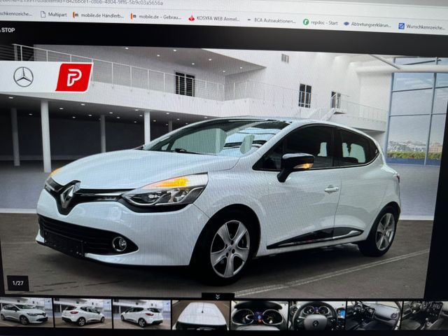 Renault Clio IV Paris Navi PDC Touch Tempo Multifkt