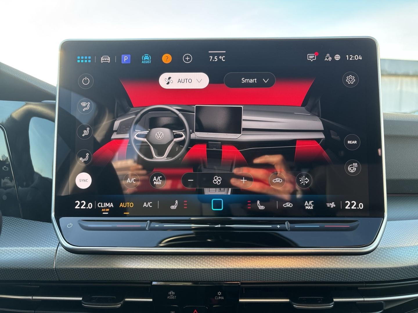 Volkswagen Golf GOAL 1,5 eTSI AHK-el. klappb. Digitales Coc, миниатюра 12