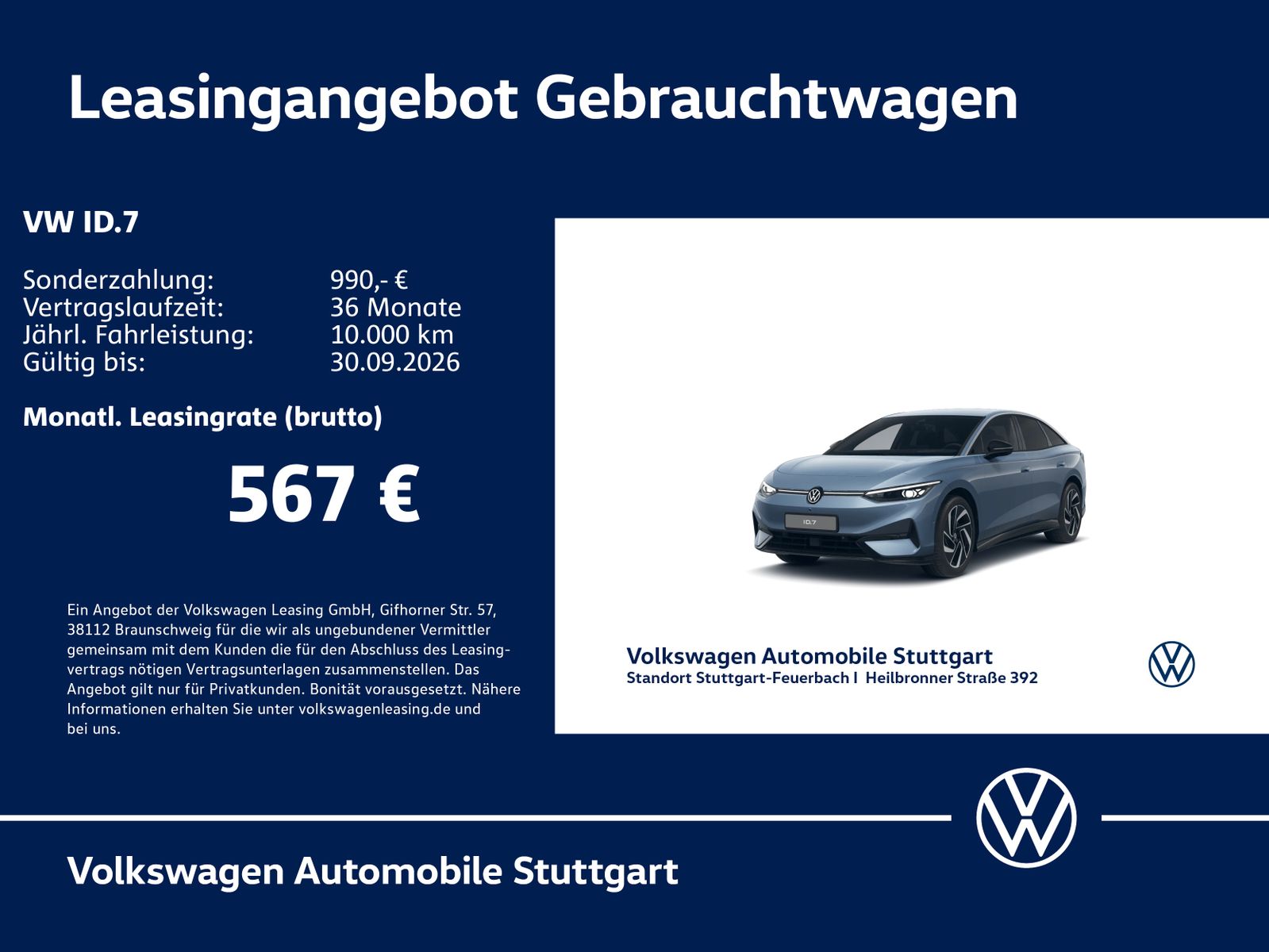 Volkswagen ID.7 Pro Navi AHK Kamera foto 1