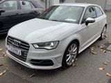 Audi S3 2.0 TFSI quattro +BI-XENON+NAVI+LEDER+1.HAND+ - Audi S3 mit Benzin-Antrieb: Weiß, Alcantara, Navigationssystem, Limousine