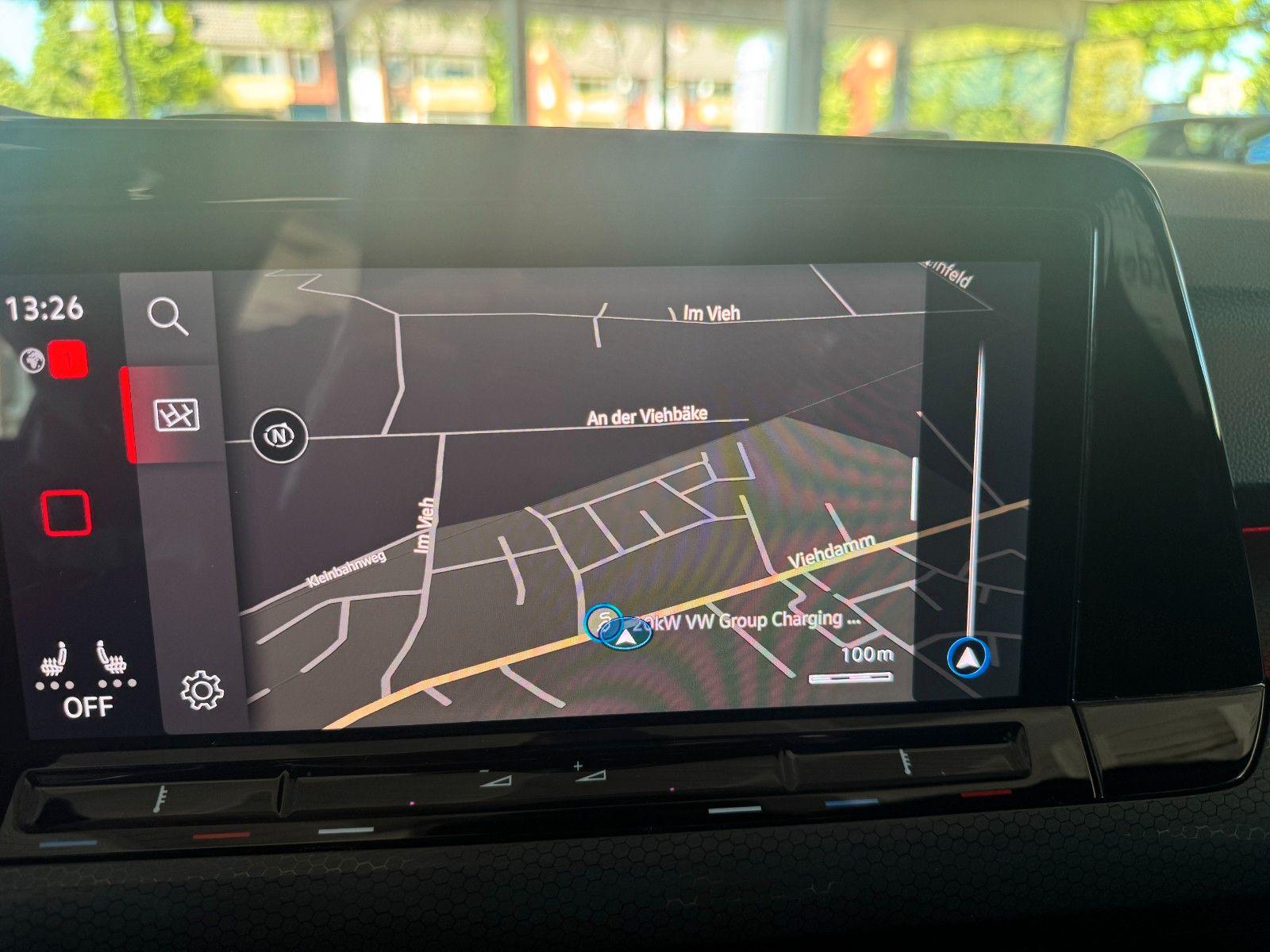 Volkswagen Golf VIII GTI 2.0 TSI ACC KAMERA NAVI, миниатюра 13