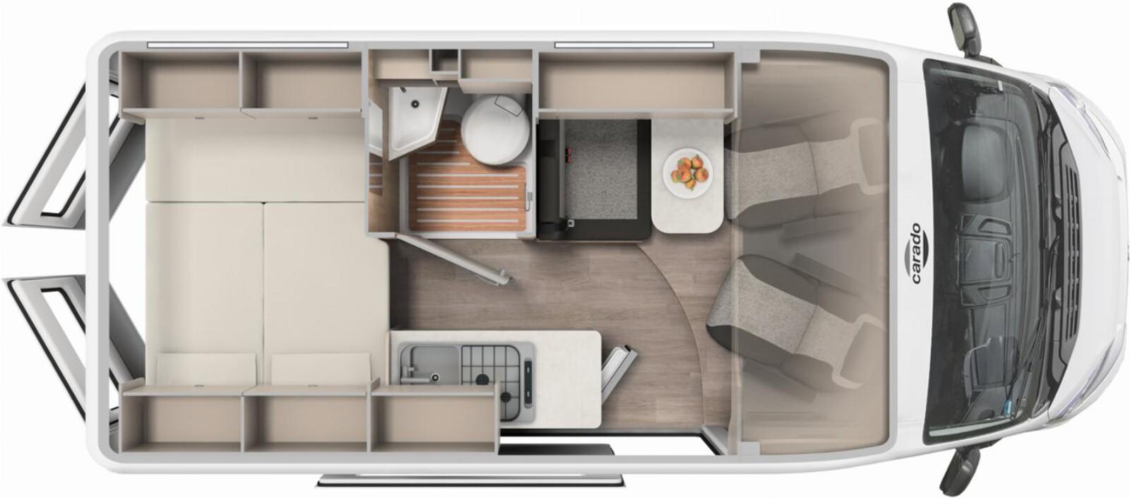 Carado CV 540 Tageszulassung/Entry/Basic/Markise