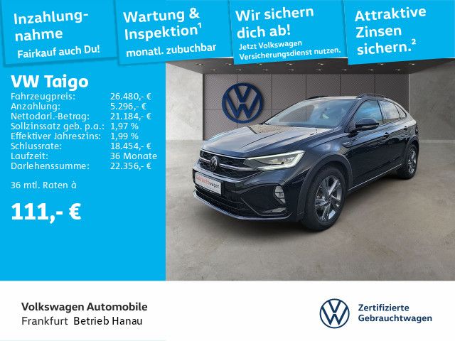 Volkswagen Taigo 1.5 TSI DSG R-Line Navi 17"Alu IQ.Light Rü