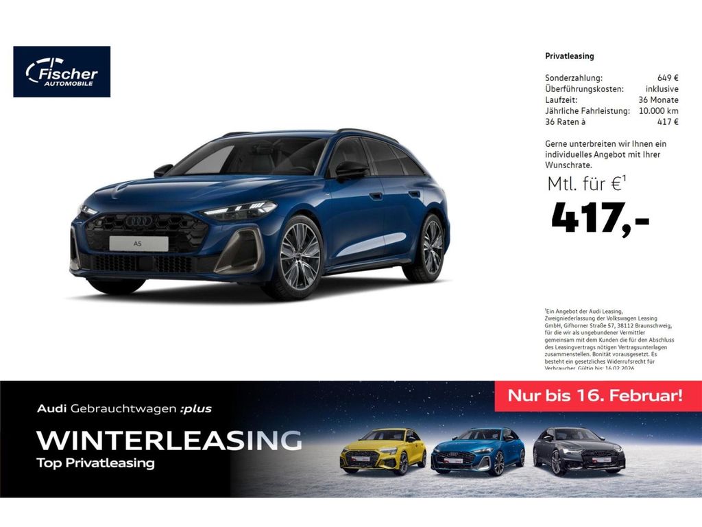 A5 Avant TFSI S line edition one AHK/Matrix/19''